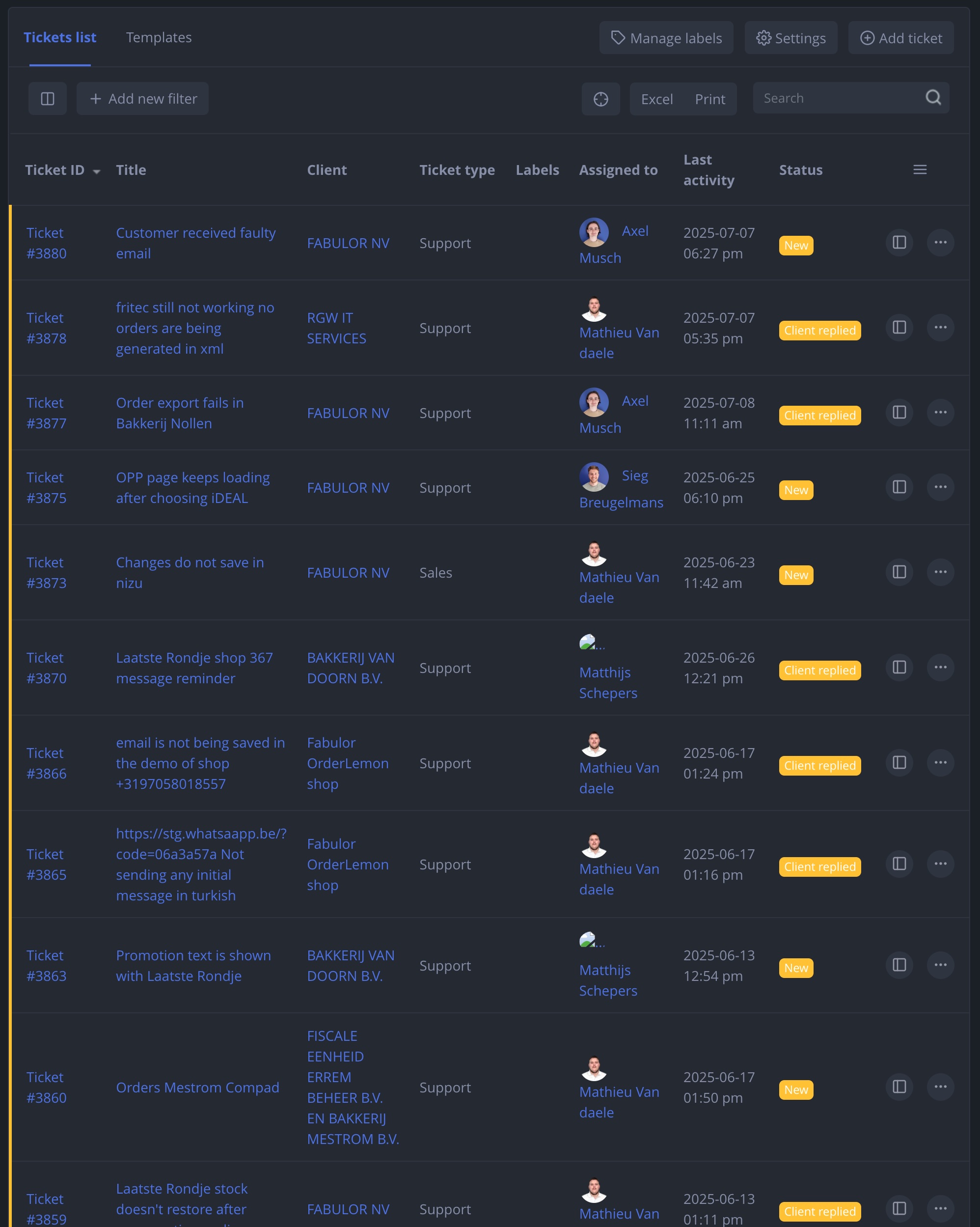NIZU Tickets App Screenshot
